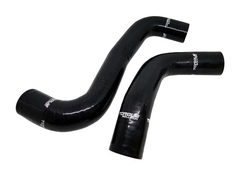 Subaru WRX STI Radiator Hose Kit - Torque Solution - Silicone - Black - `08-`18 Subaru WRX STI Radiator Hose Kit - Torque Solution - Silicone - Black - `08-`18